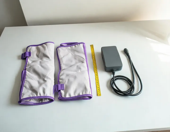 Compression garments and controller prepared for a procurement specification review